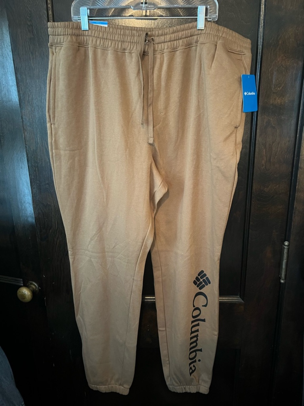 Columbia Men's Camel/Tan Fleece Jogger Sweatpants